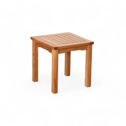 Square Coffee Table With Rack